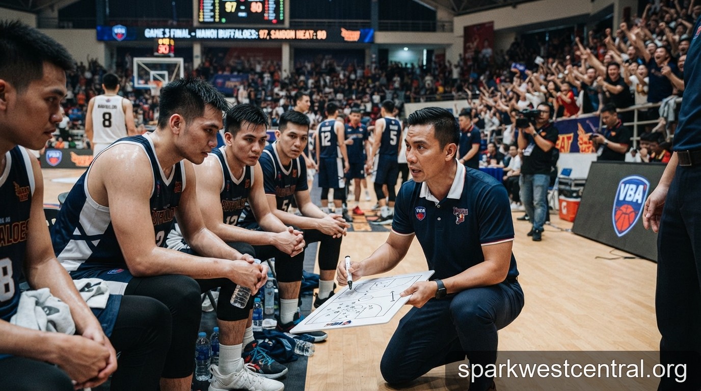 VBA Finals 2026: Hanoi Buffaloes thắp lại hy vọng sau chiến thắng áp đảo ở Game 3 - 2