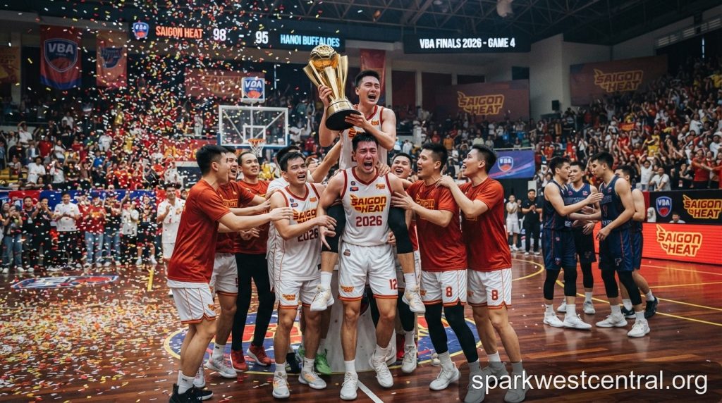 Saigon Heat đăng quang VBA 2026: Nhìn lại hành trình lội ngược dòng đầy cảm xúc